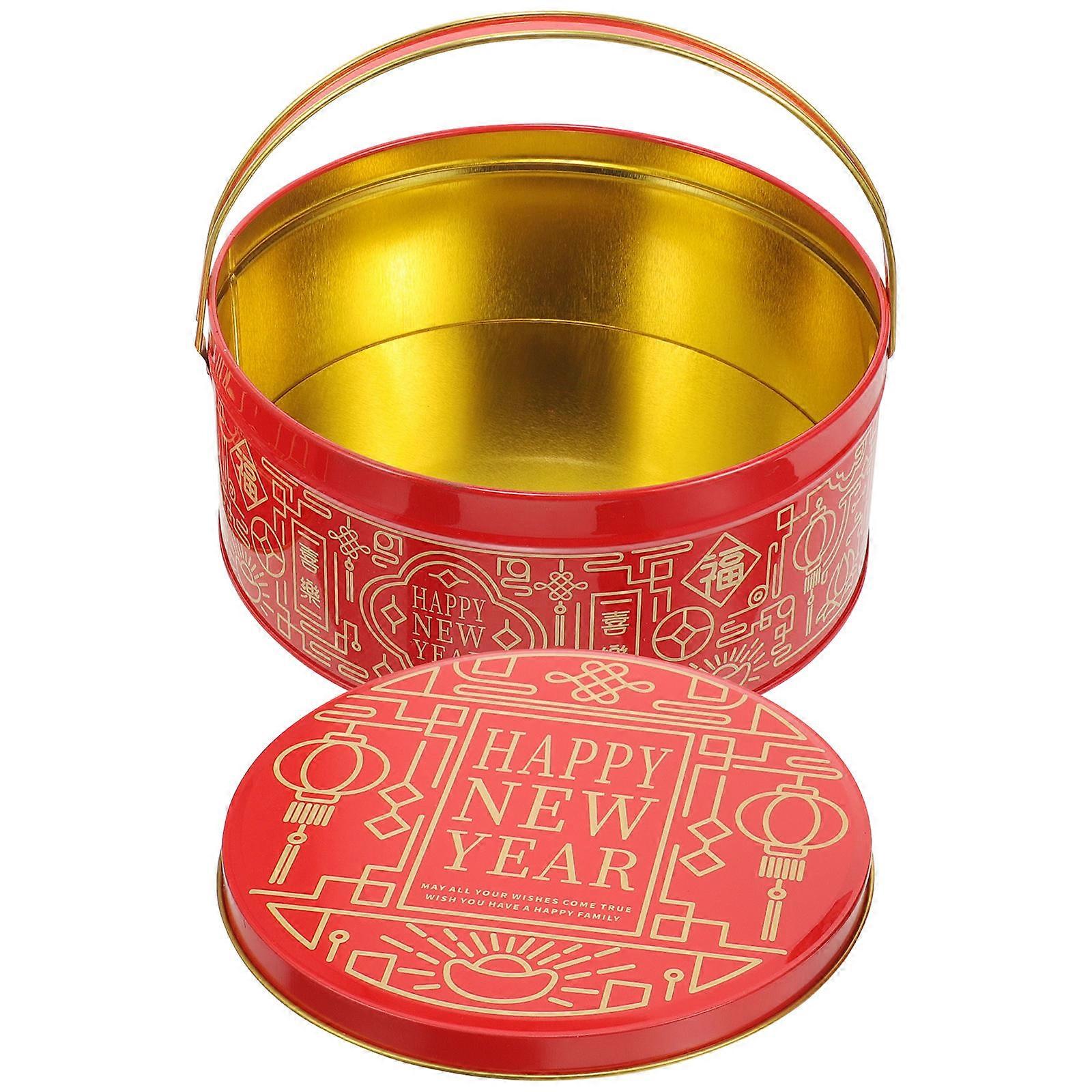 Candy Packaging Box For Festivals Gift Box Delicate Rectangular Storage Holder 20.00X20.00X8.50CM 1Set