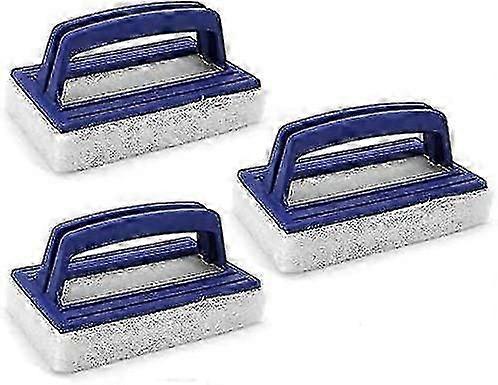 3 Pieces Pool Brush With Handle, Pool Cleaning Brush, Pool Scrubber Tool, Pool Waterline Brush, Swimming Pool Cleaning Tool For, Floor, Spa Room