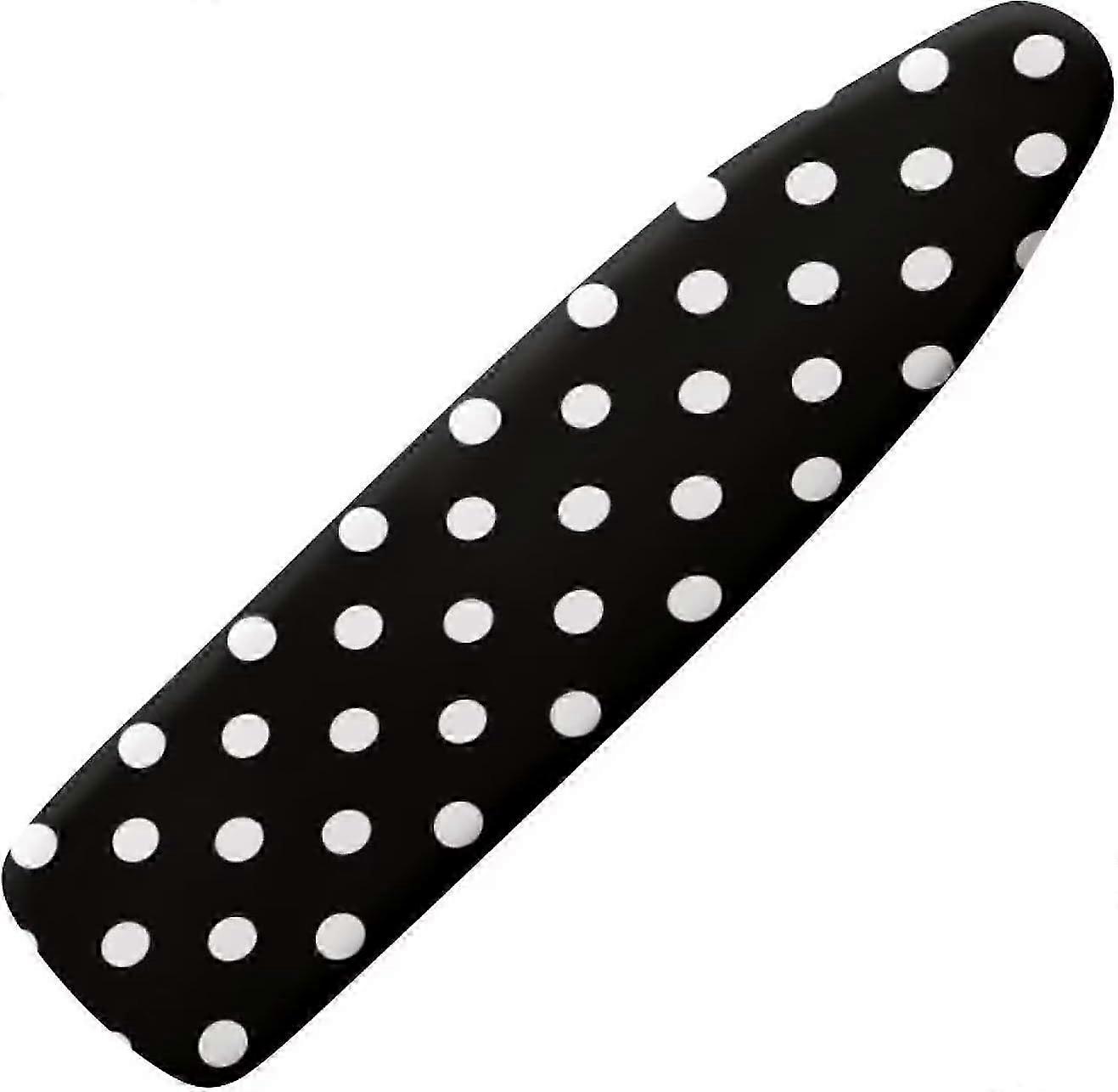 Resistant Ironing Board Cover and Pad with Polka Dot, Hook and Loop 15x54