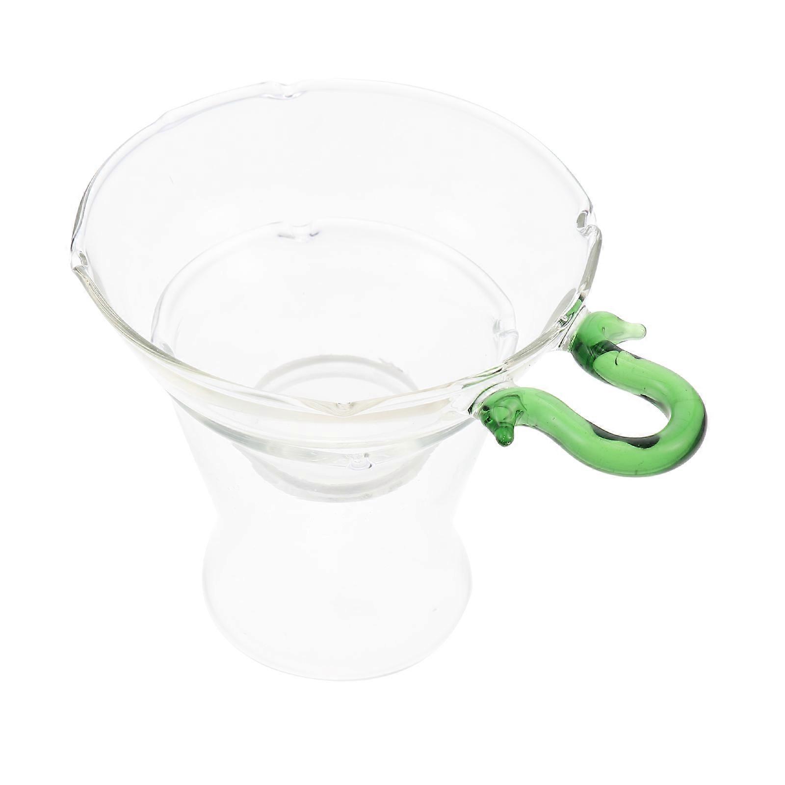 Convenient Tea Filter Glass Tea Strainer for Household Use 1Set Reusable