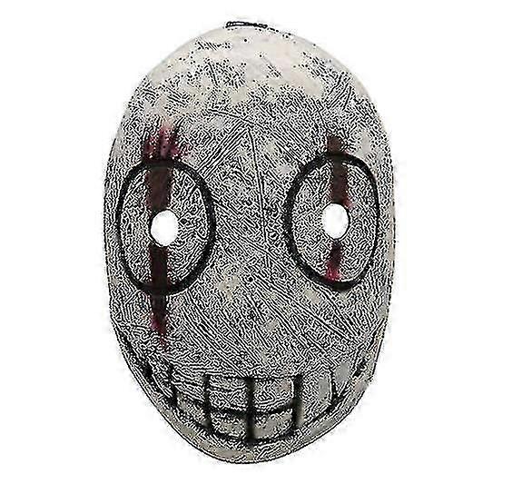 ハロウィーンコスプレマスク、デッドバイデイライトブッチャーマスクホラーコスチュームプレイングプロップブラッドドロップヘッドギア