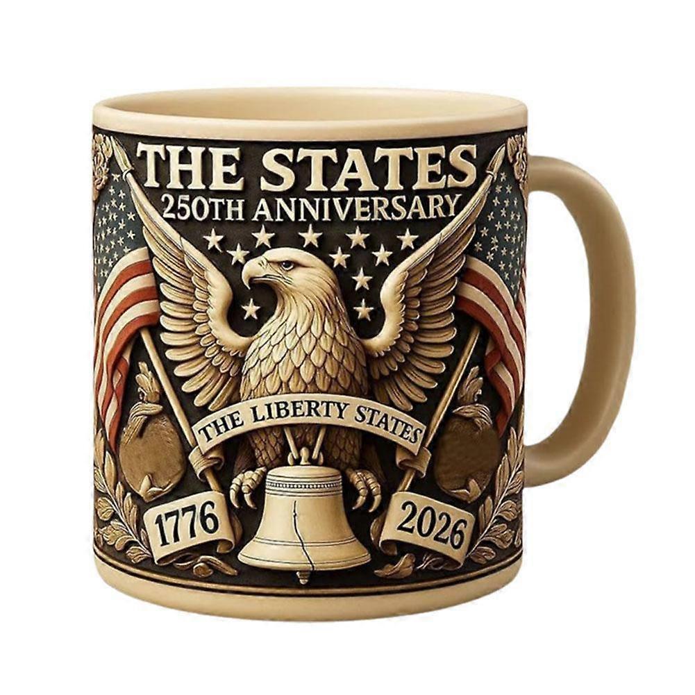 Ceramic Commemorative Mug 400ml Large Capacity Collectible Gift for Anniversaries Graduation