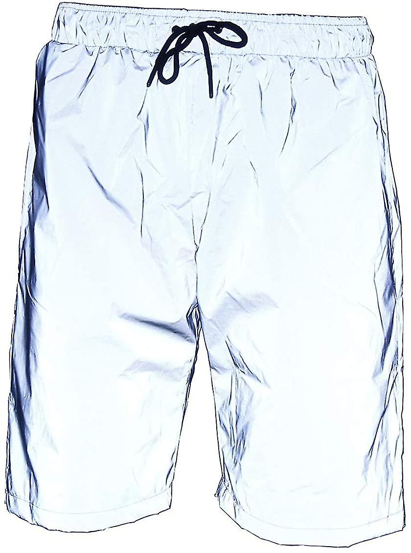 Pantaloni riflettenti Pantaloni uomo Pantaloni fluorescenti Casual Night  Jogger M | Fruugo CH