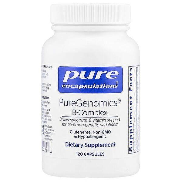 Pure Encapsulations, PureGenomicsÂ® B-Complex , 120 Capsules