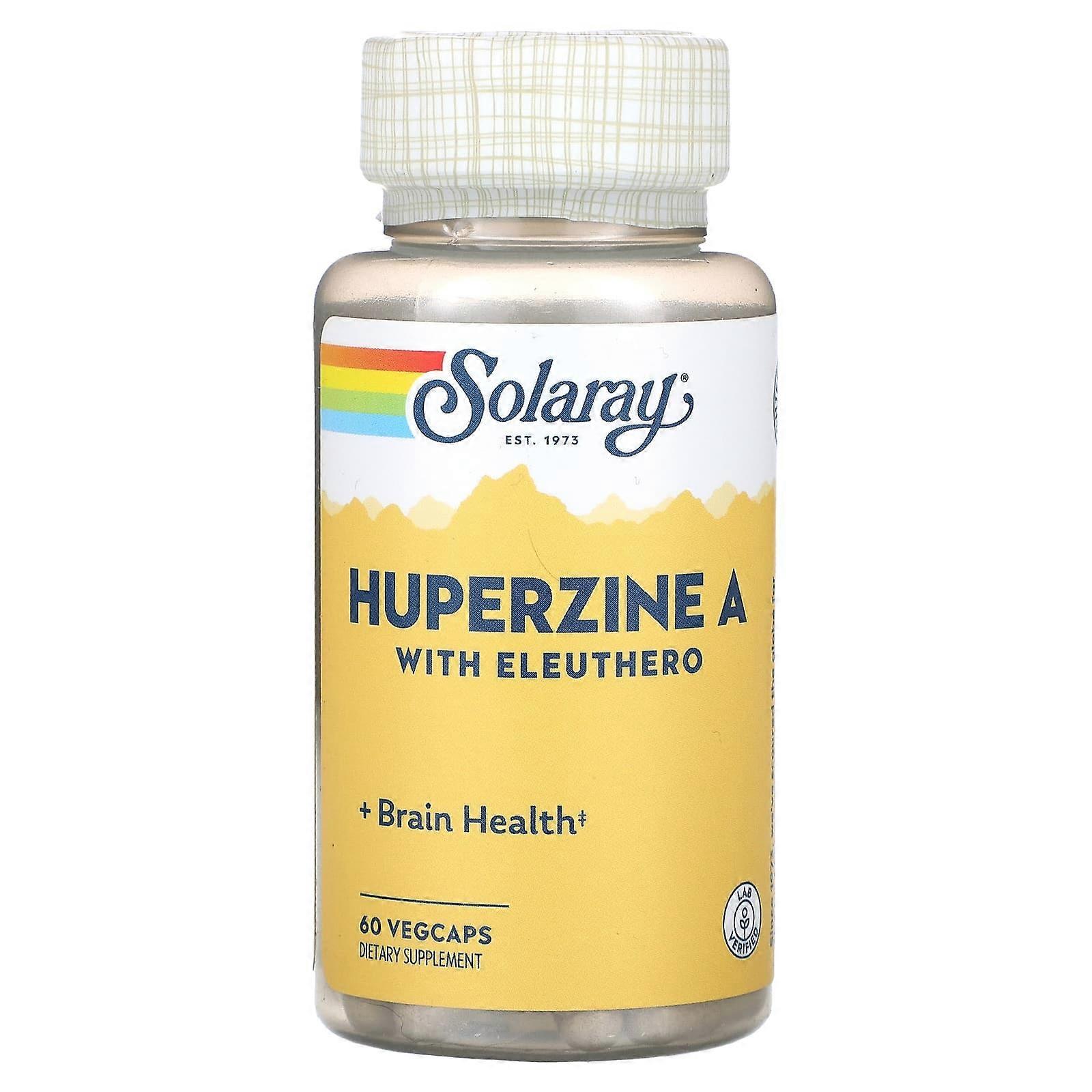 Huperzine A with Eleuthero, 60 VegCaps