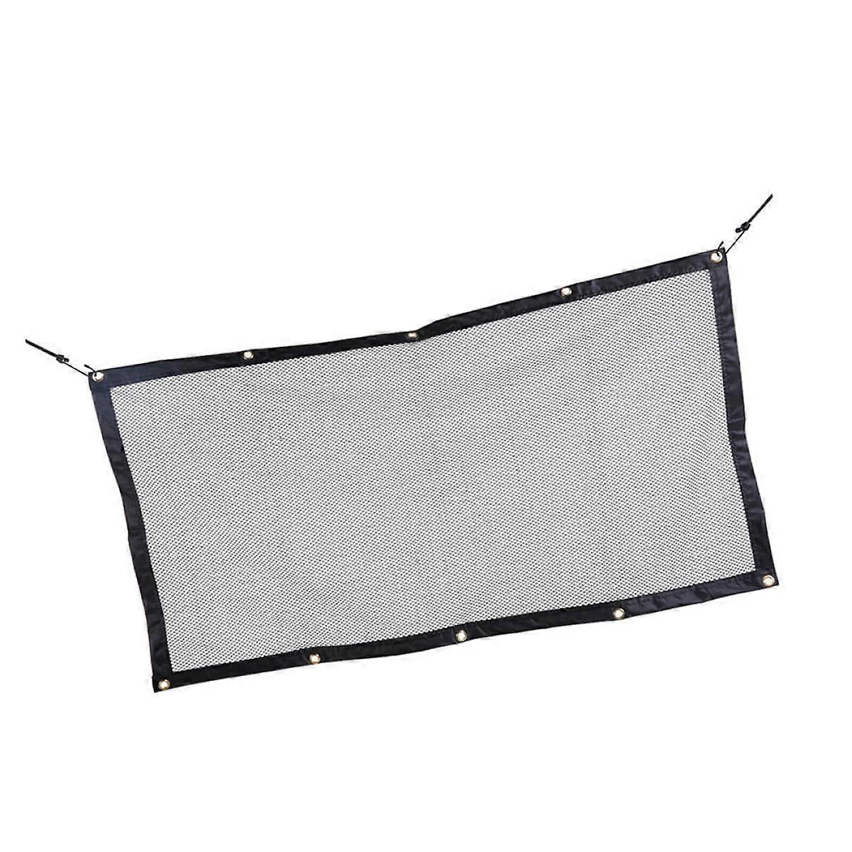 Foldable Dog Safety Fence Mesh Car Home Pet Barrier Breathable Mesh Net For Dogs Cats Easy Assembly Vehicle Indoor Use