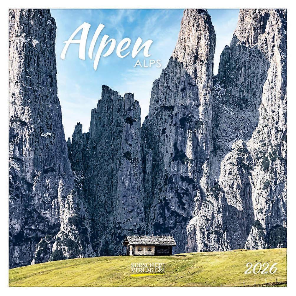 Korsch Verlag Alps Calendar 2026