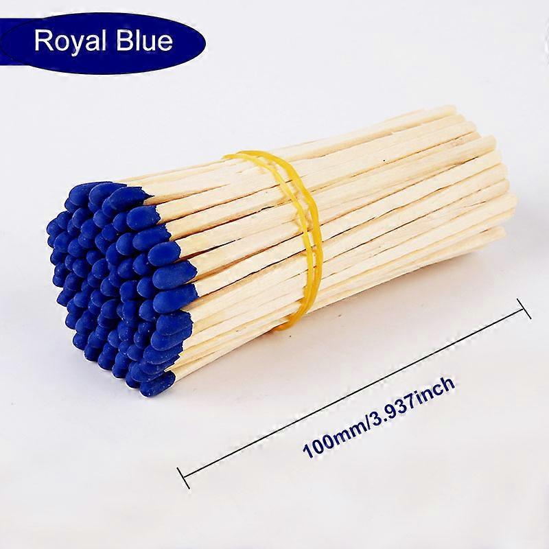320pcs 100mm Colorful Bulk Match Sticks Portable Multi-Specification Pipe Kitchen Lighter Tool Safety Camping Backup Flint Match