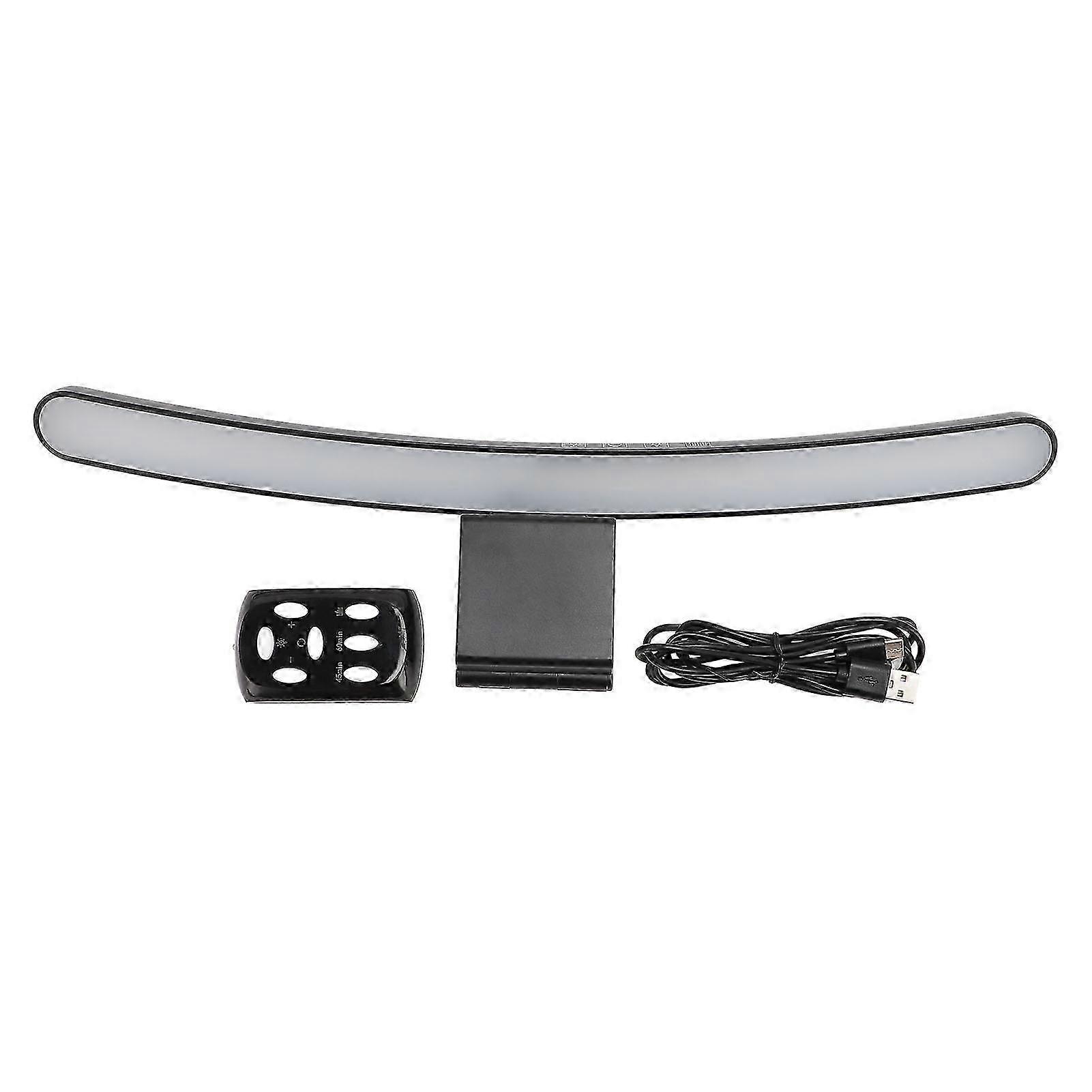 Computer Light Bar Curved USB Powered Touch Control Dual Light Source Timed Eye Caring LED Dimmable Screen Light Bar for Home