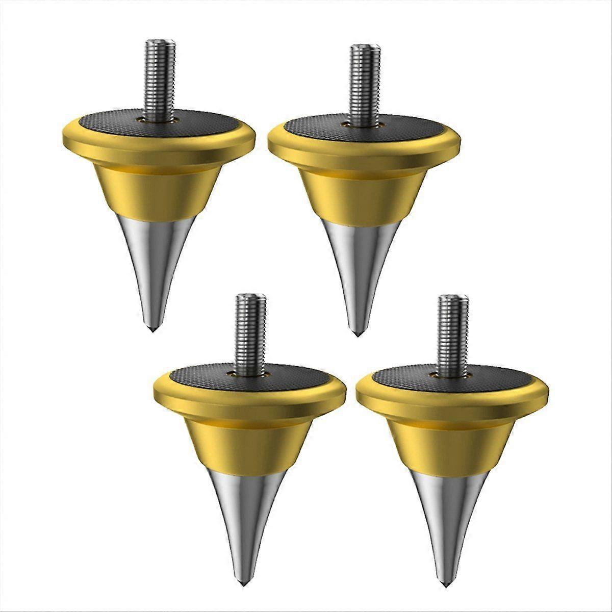 Speaker Isolation Spike Feet Stand Damper Cone for Hifi Audio M6 Gold