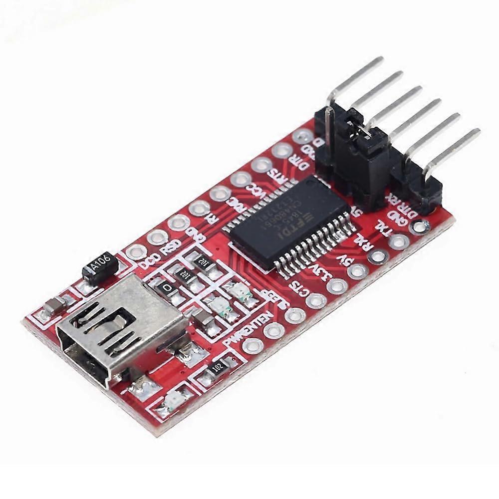 Mini USB to TTL Serial Adapter Module 232 For Windows 10/8/7 Linux Mac OS 3.3V 5V Logic Level Compatible