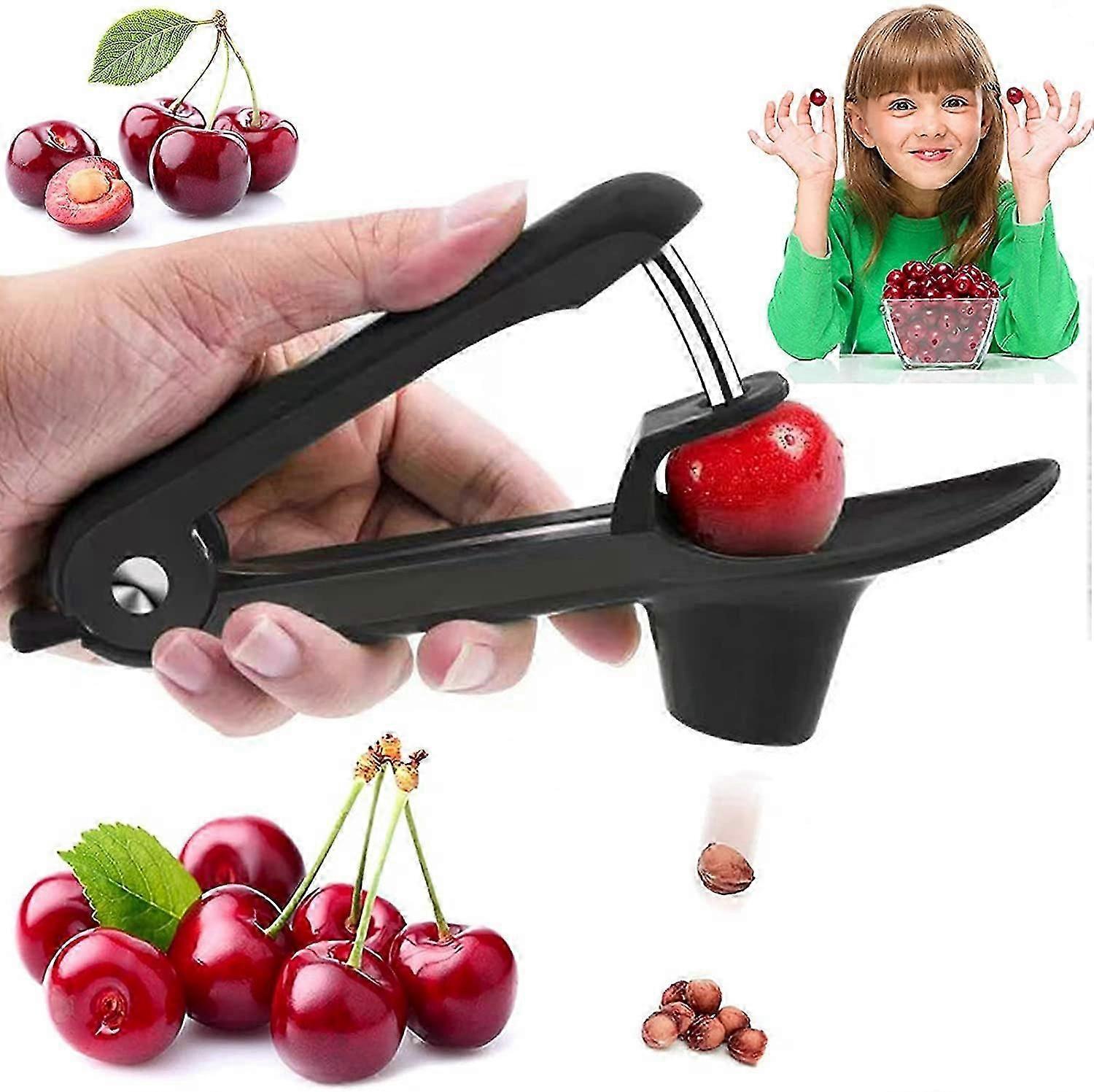 Cherry Pitter Cherry Stoner Olive Pitter Tool Fruit Core Remover With Lock Design