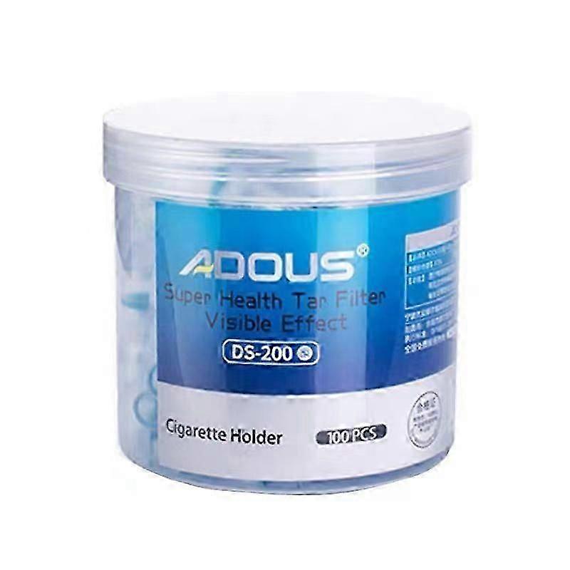 100個使い捨てタバコフィルター喫煙はタールろ過を減らす
