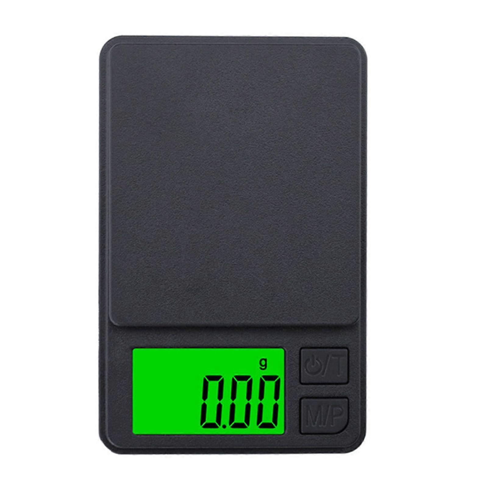 Jikaix Mini Jewelry Scale 0.01/0.1G LCD Display High Precision Battery Powered Pocket Size Electronic Scale Multifunctional Small Weight Digital Scale