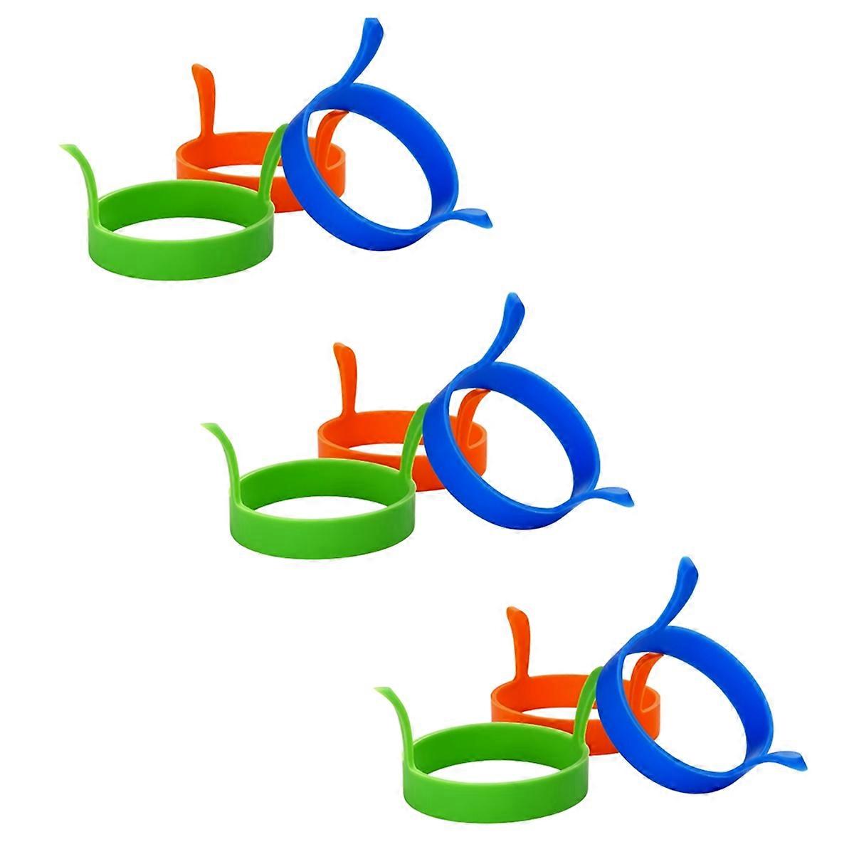 Omelette Ring Round Silicone Omelette Maker Non-Stick, Non-Slip