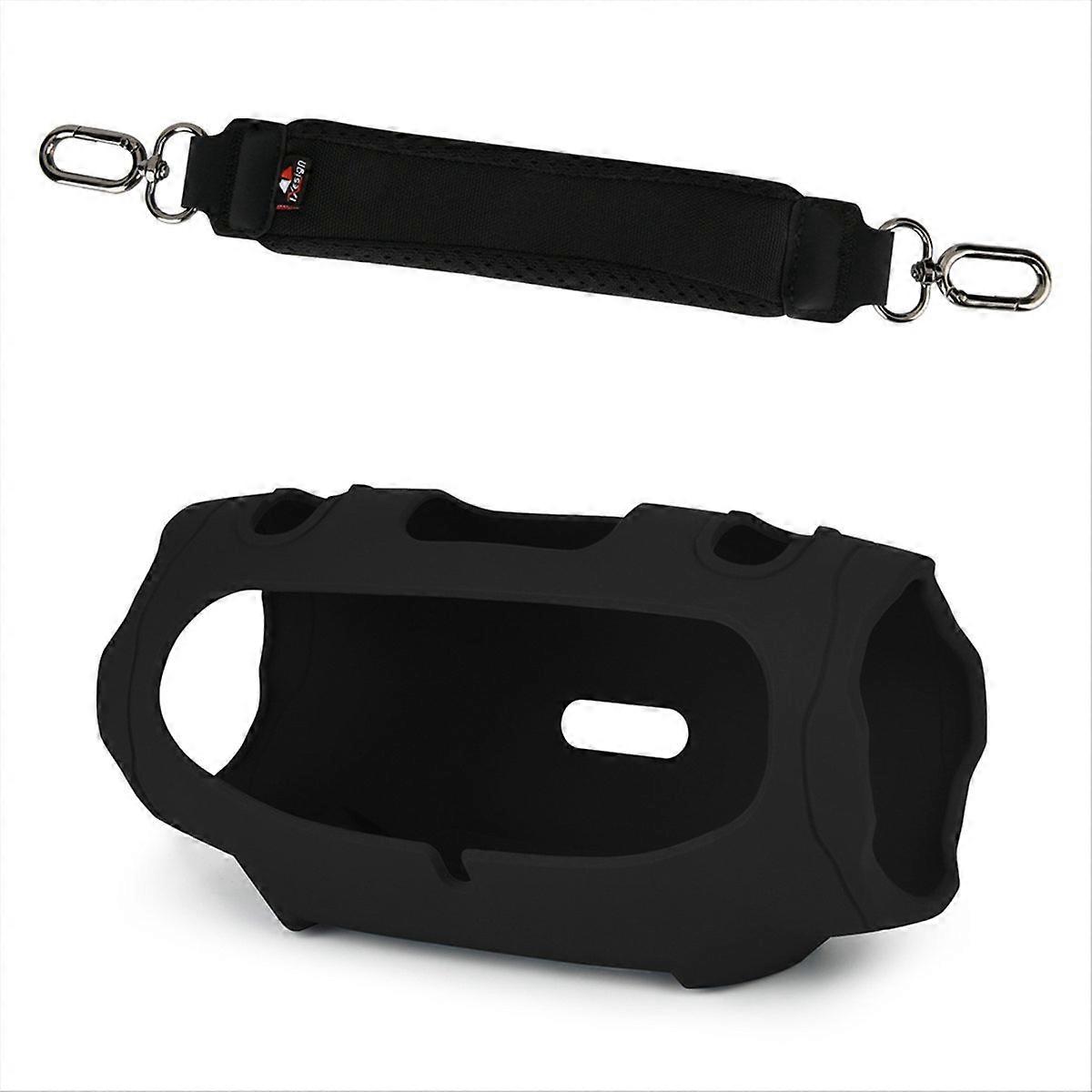 TXESIGN Speaker Silicone Protective Case Portable Black