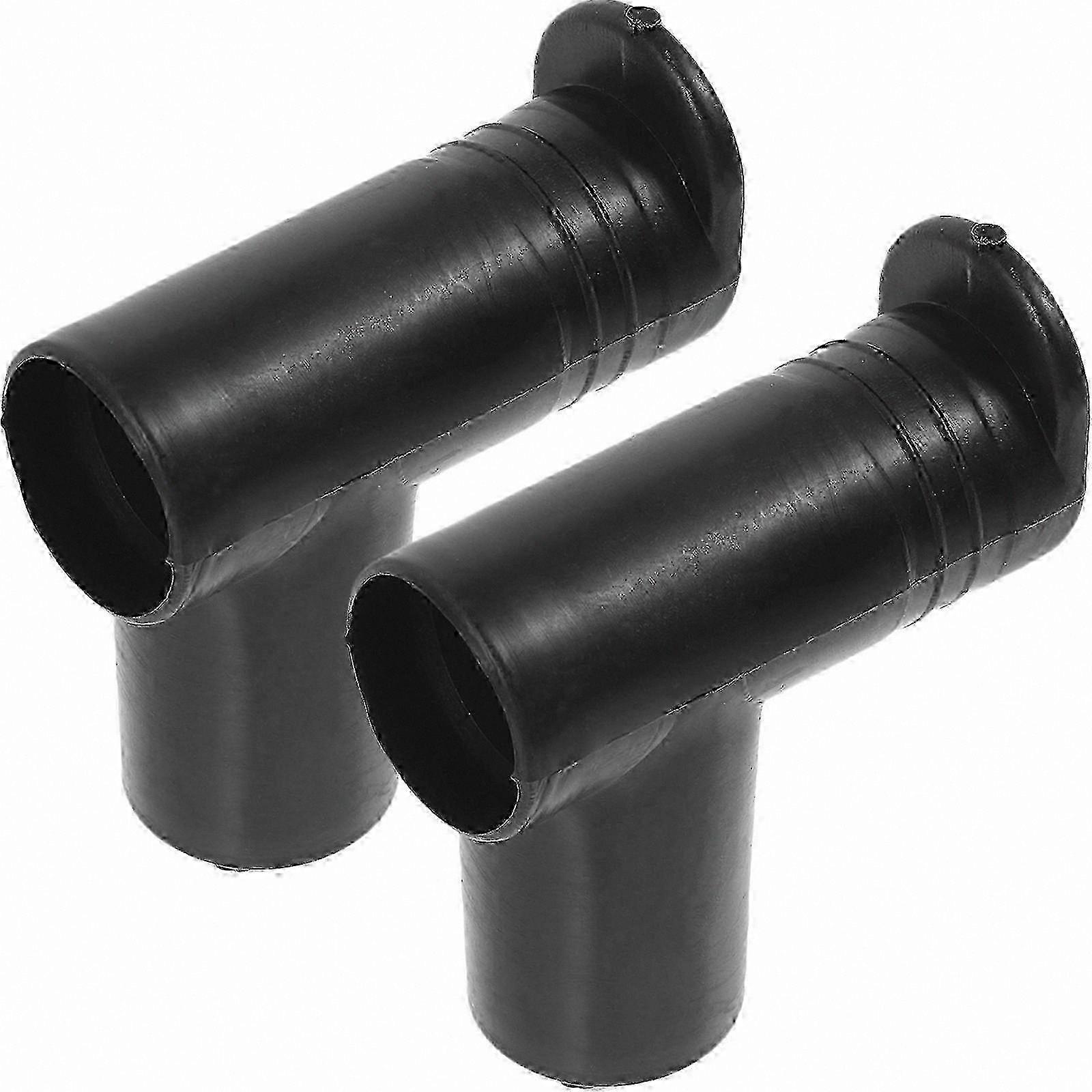 2-Pack Right Angle Rack Connectors for Clothing Displays