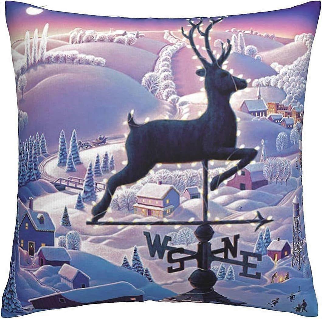 y459ランドエンド多目的枕カバーソフトスロー枕カバー運転、読書、テレビ、睡眠、仕事、暖房、ボディーガードのためのクッションカバー-TB