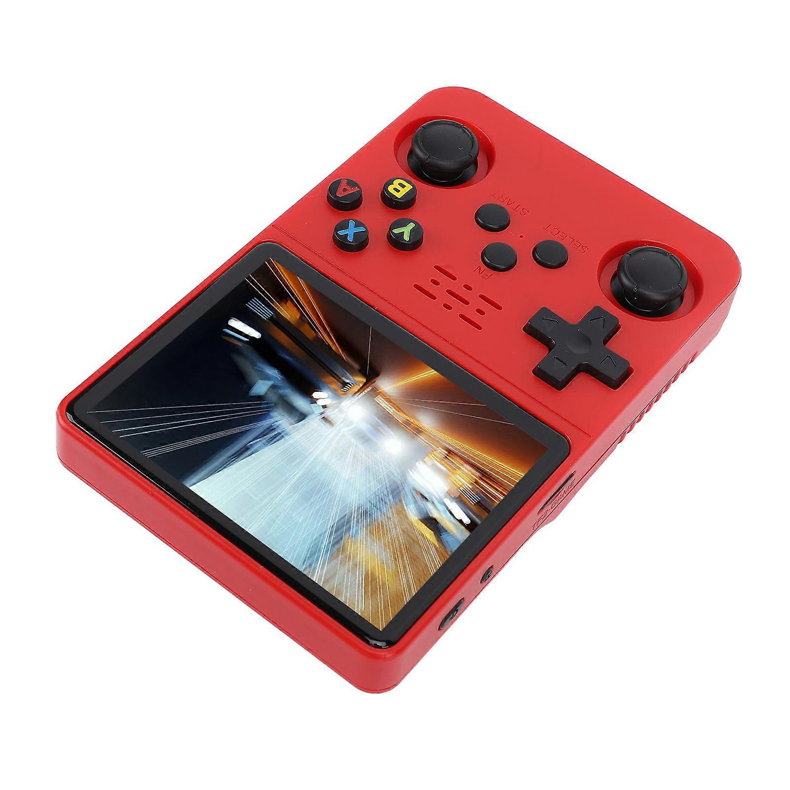 Handheld Game Console 3.5in IPS Screen 640 X 480 3200MAH Battery Portable Mini Video Games Console for Linux System 32GB+64GB 