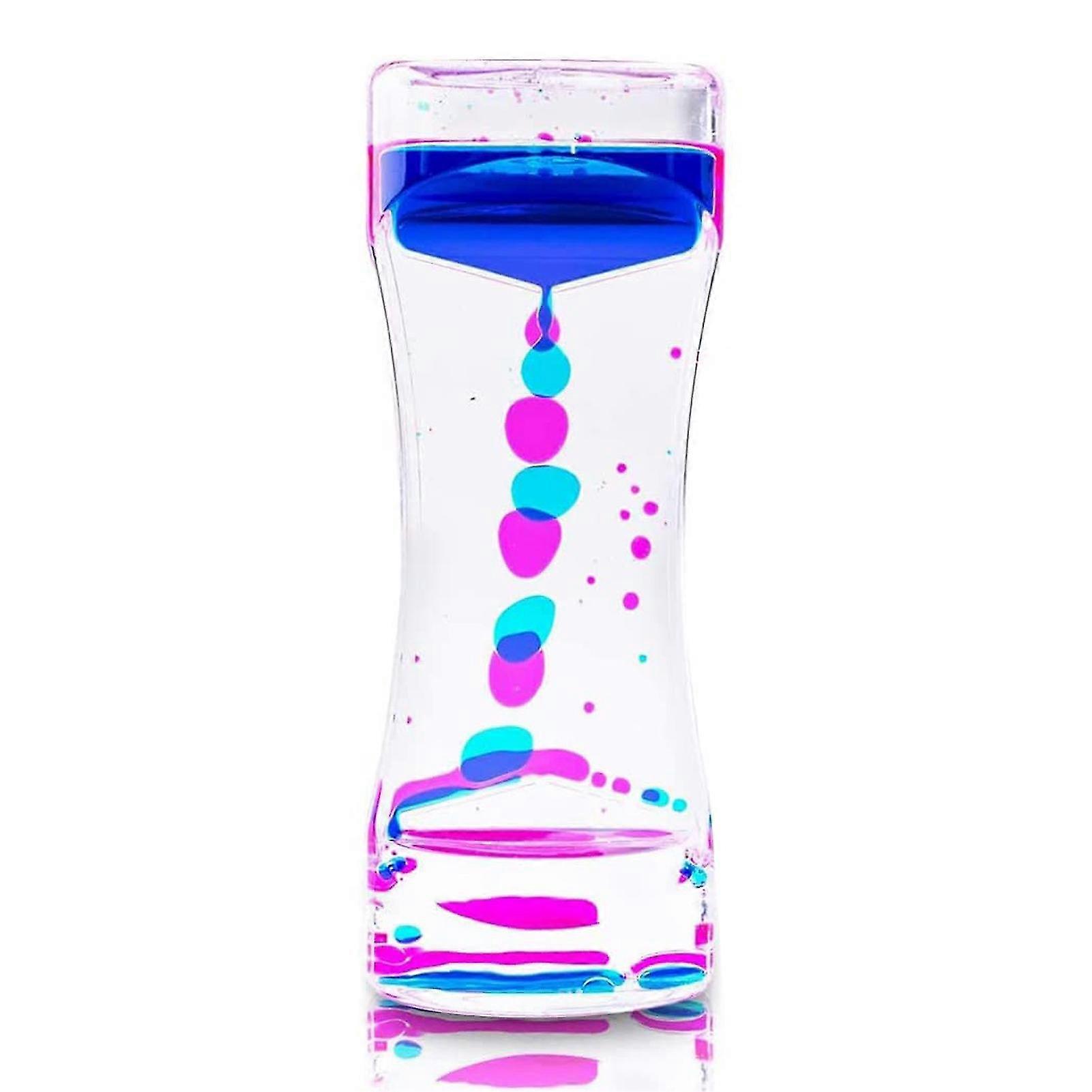 25-26 Liquid Timer Floating Oil Hourglass