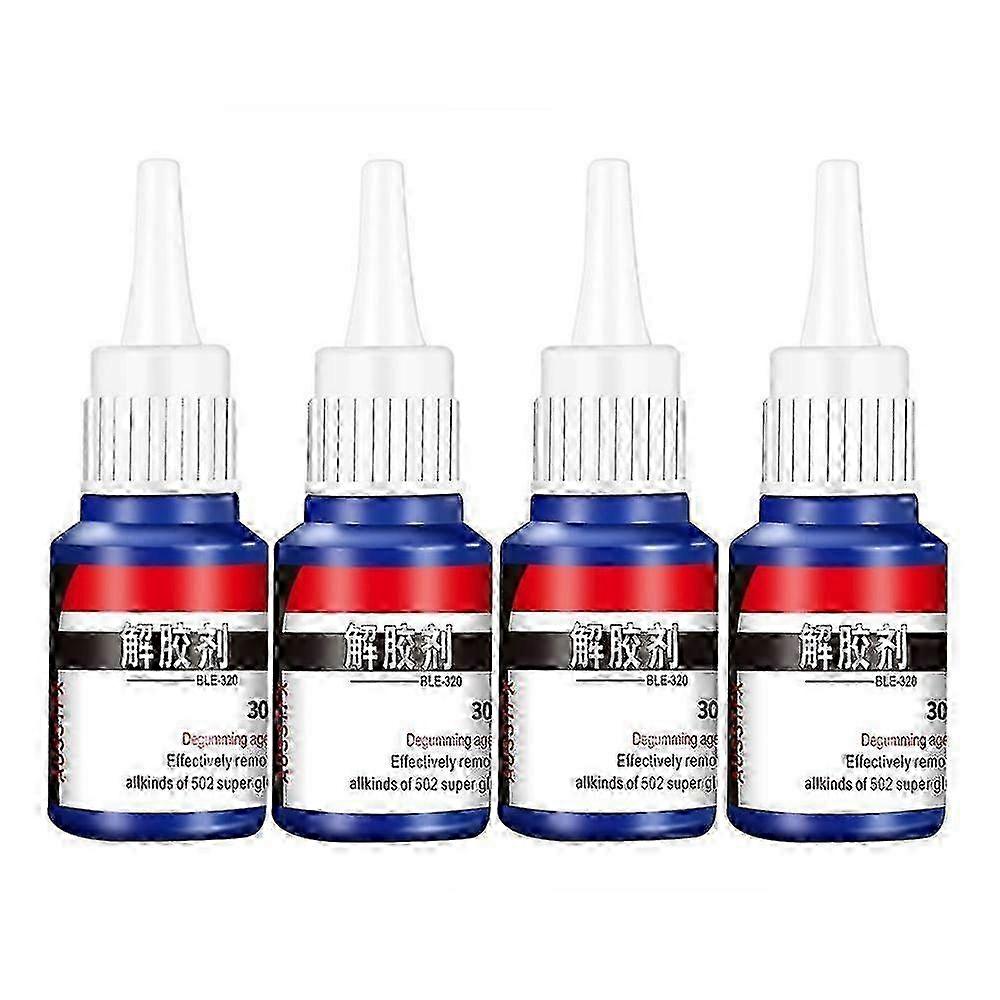 3-6pcs Super Glue Remover Adhesive Gel Cleaner with Quick Drying Viscosity - Multipurpose Glue Remover 30ml