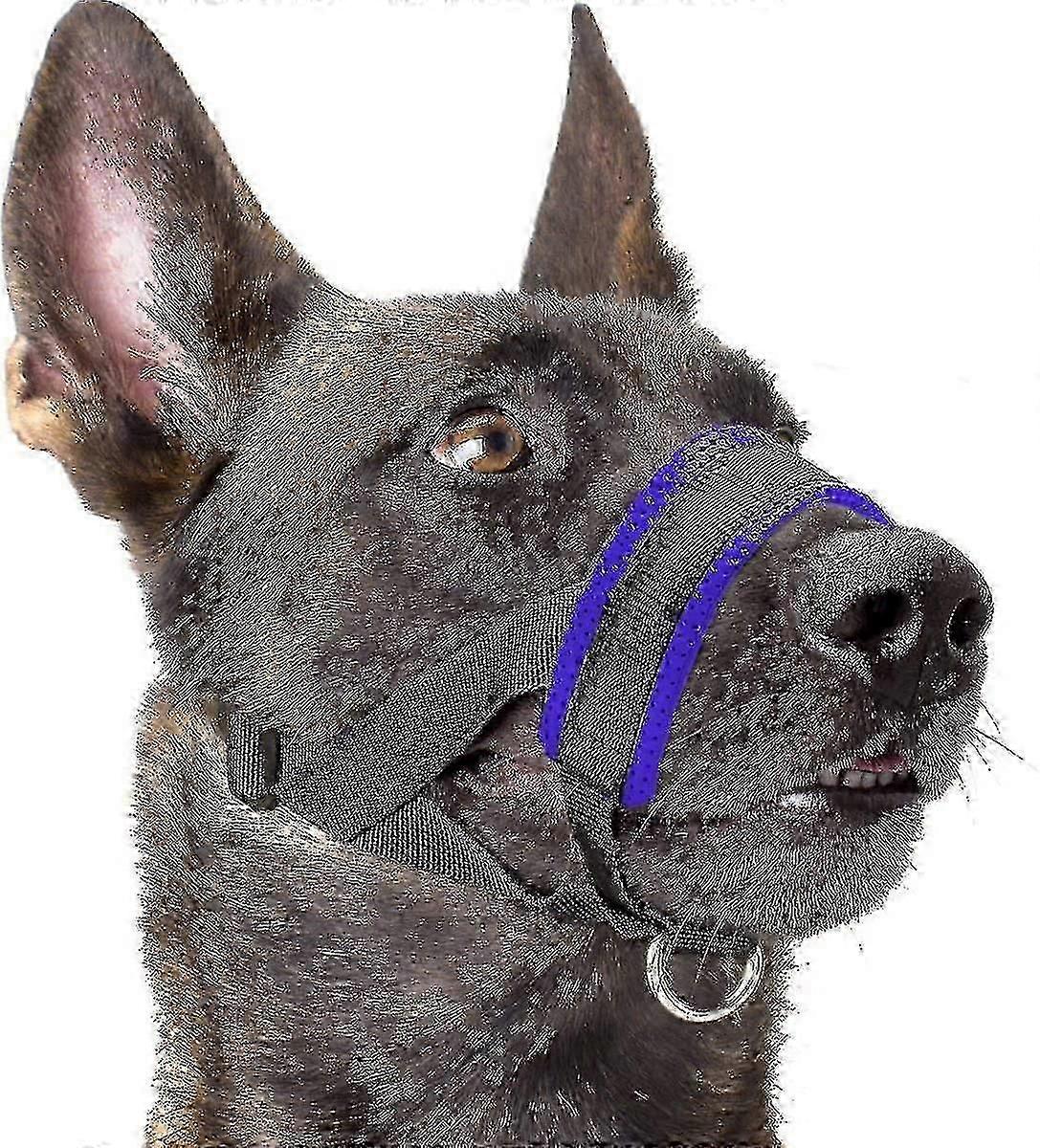 Dog Muzzle Nylon Soft Padding, Adjable Loop