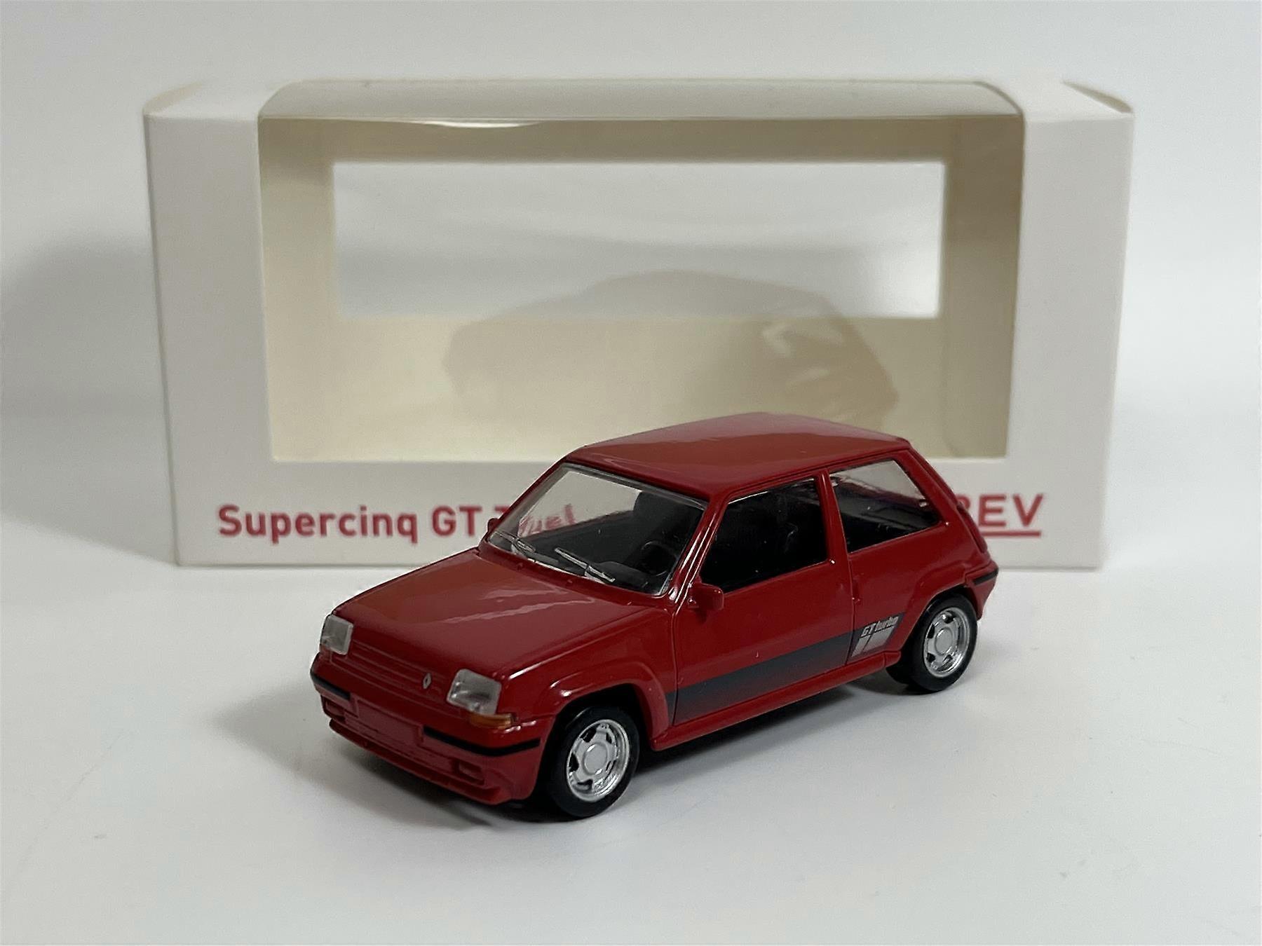 Renault SuperCinq GT Turbo P Red 1:43 Scale Norev 510539