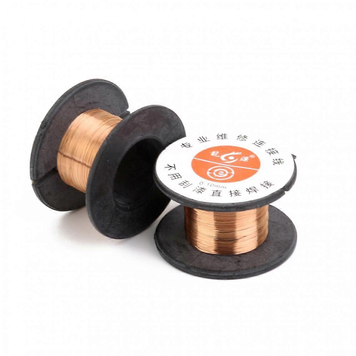 Line Maintenance Copper Wire Weld Steal 0.1mm 2pcs