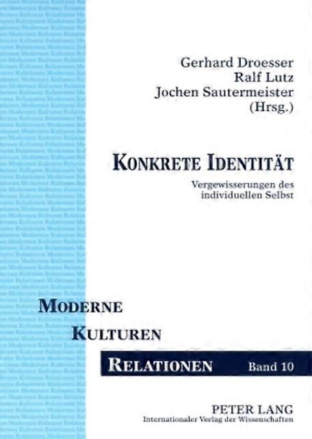 Konkrete Identitaet Paperback