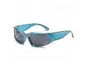 Wekityラップアラウンドスポーツサングラス女性のためのトレンディなファッションアスレチックシェード