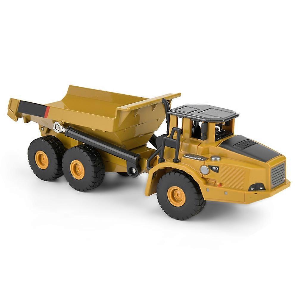1:50 Alloy Dump Truck Model Engineering Construction High Simulation Car Vehicle Toy