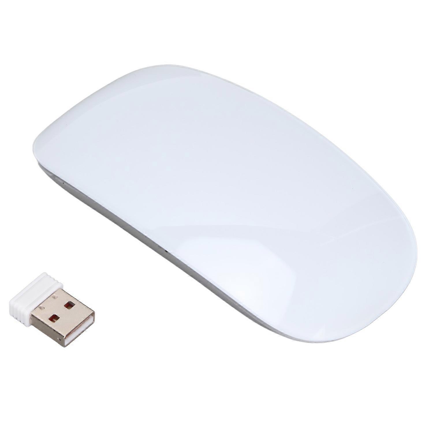 Wireless Mouse Lightweight Ultra Thin 2.4G Mute Button Touch Scrolling Energy Conservation Design La