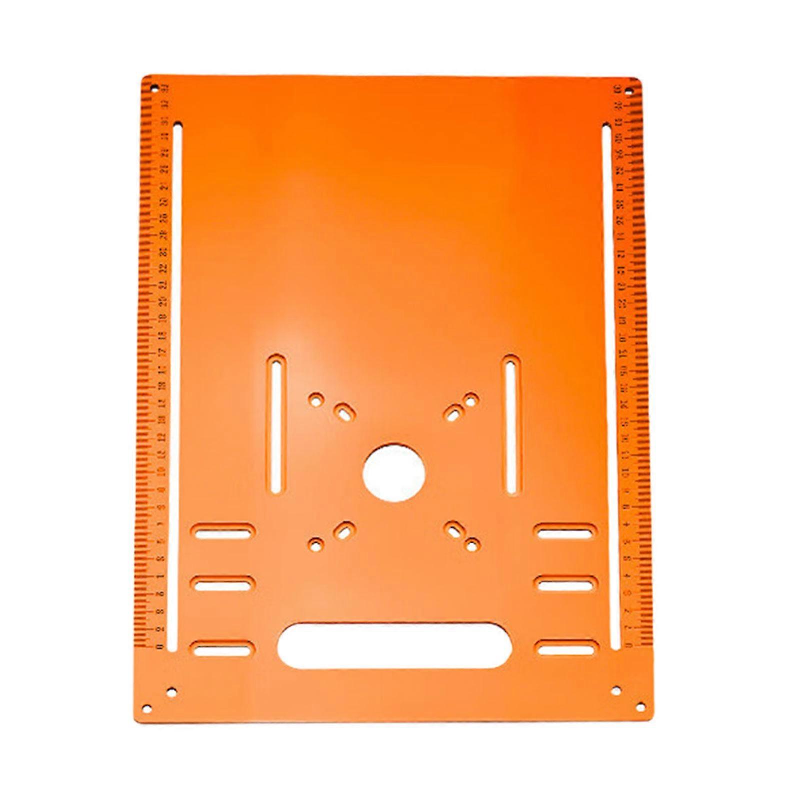 Professional Heavy Duty Arcing Shaping Base Plate For Plasterboard Grooving Tasks And Precise Woodworking Applications  28x38cm