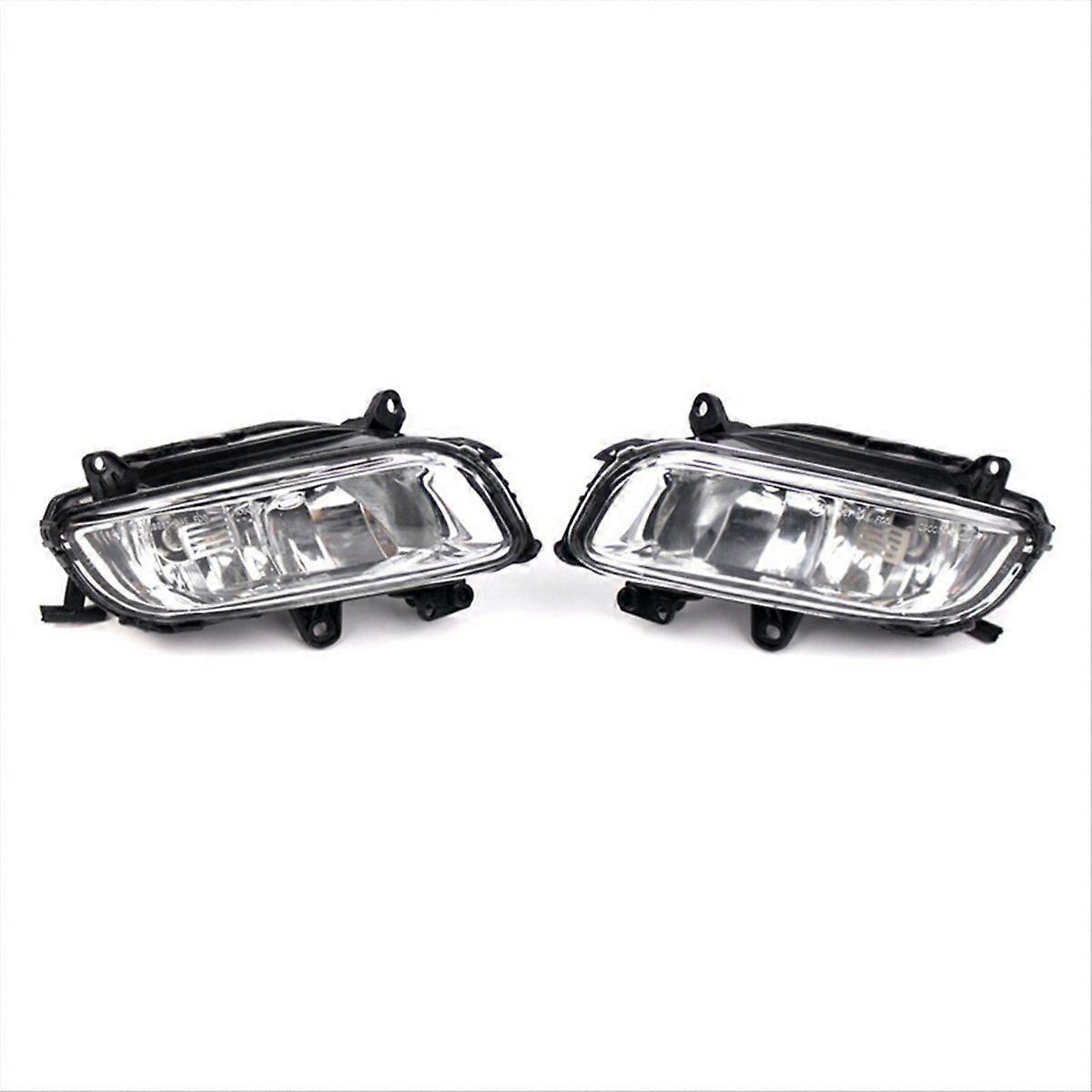 1Pair Car Front Bumper Fog Light Fog Lamp with Halogen Bulbs 4E0941699B 4E0941700B for A8 A8 D3 2008-2010