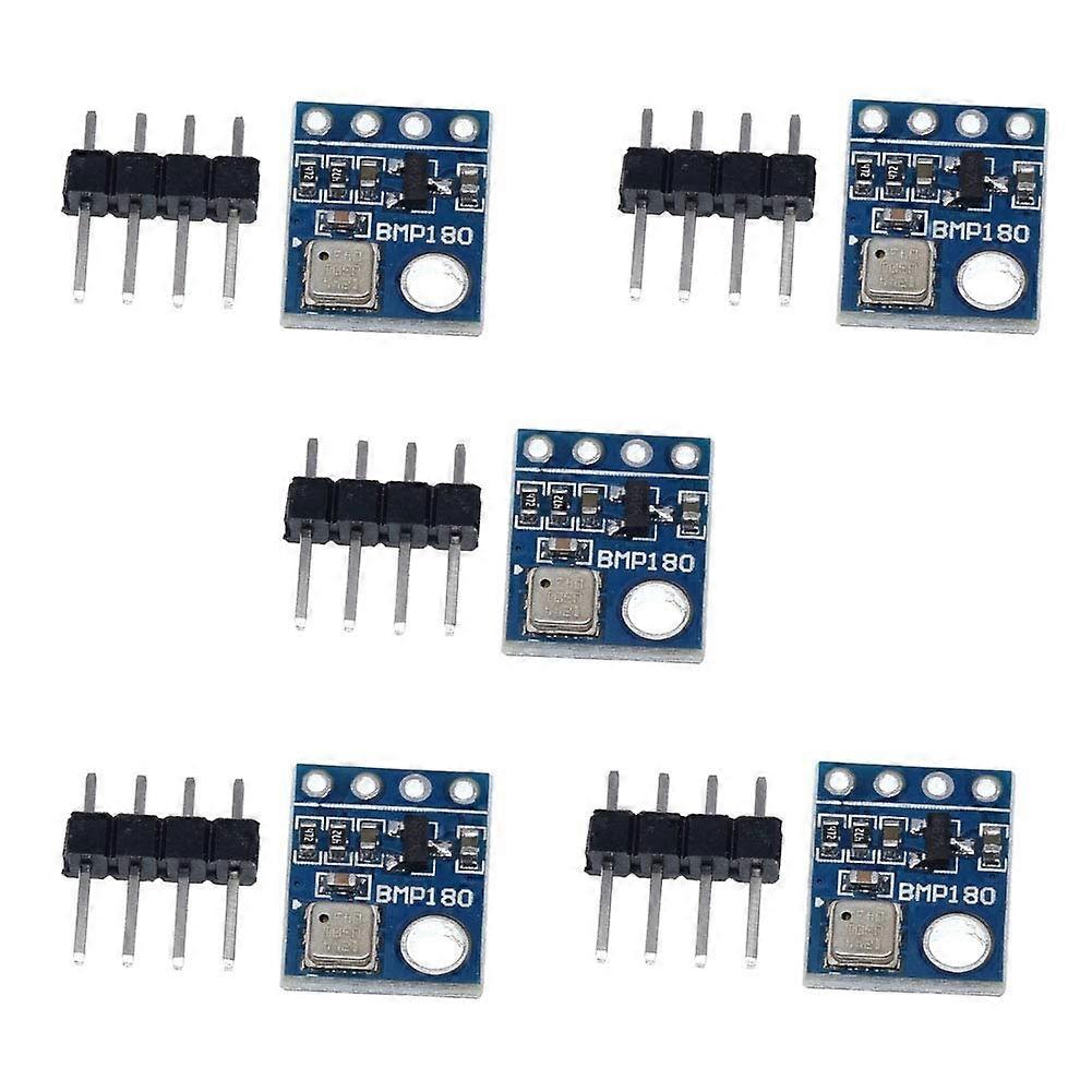 5Pcs GY-68 BMP180 Barometric Pressure Temperature Sensor Module Replace BMP085