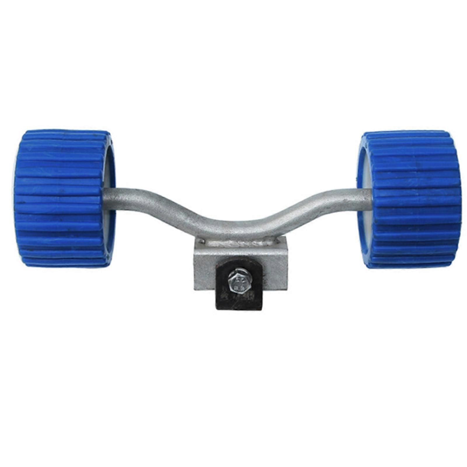 Adjustable Boat Trailer Wheel Set With Reinforced ABS Frame And Anti Scratch Rubber Surfaces Trailer Hardware Multicolor