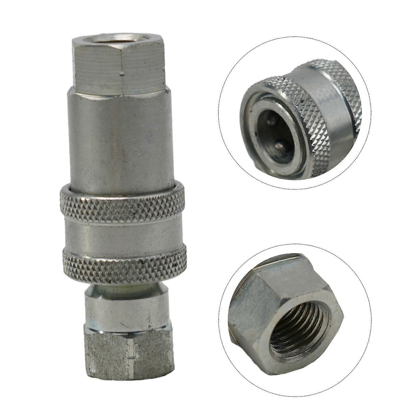 Quick Release Fitting Npt Iso A Hydraulic Coupling Connector 1/4" 3/8" 1/2" 3/4"
