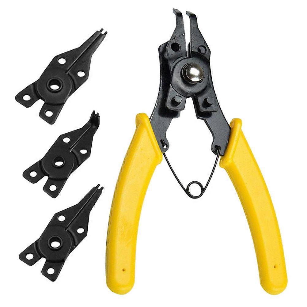 Snap Ring Pliers Kit for Professional Use Heavy Duty Precision Processing Circlip Pliers 1Set