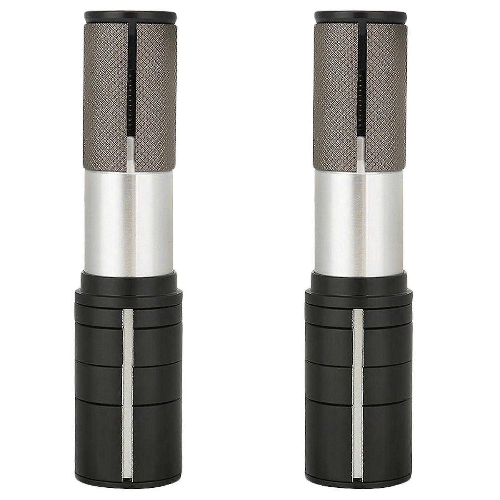 2X Bicycle Fork Stem Extender Bike Handlebar Stem Riser Extender