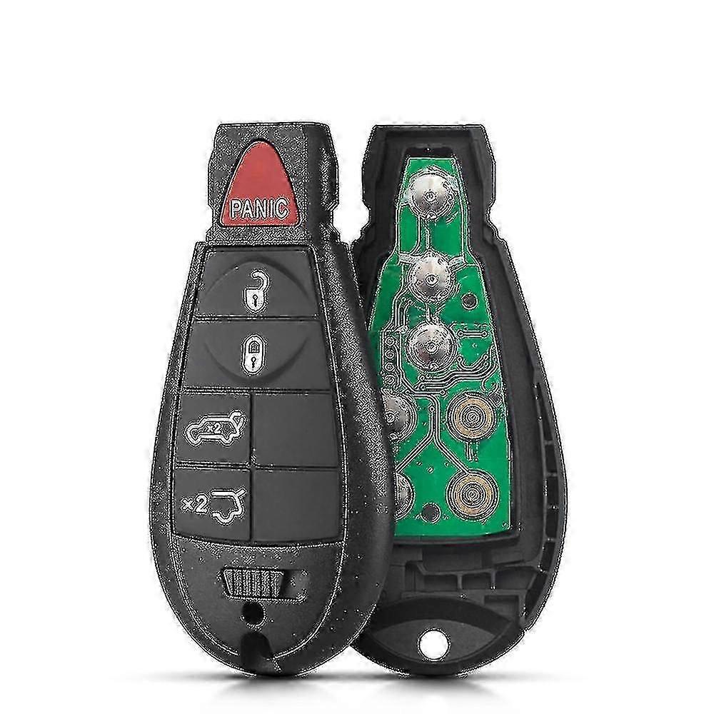 4+1 Button Key Fob for Dodge Grand Caravan Journey 2008-2014 ID46 Chip