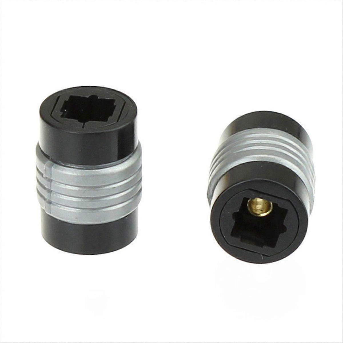 Speaker DVD Player Digital Audio Optical Cables Adapter 2Pcs