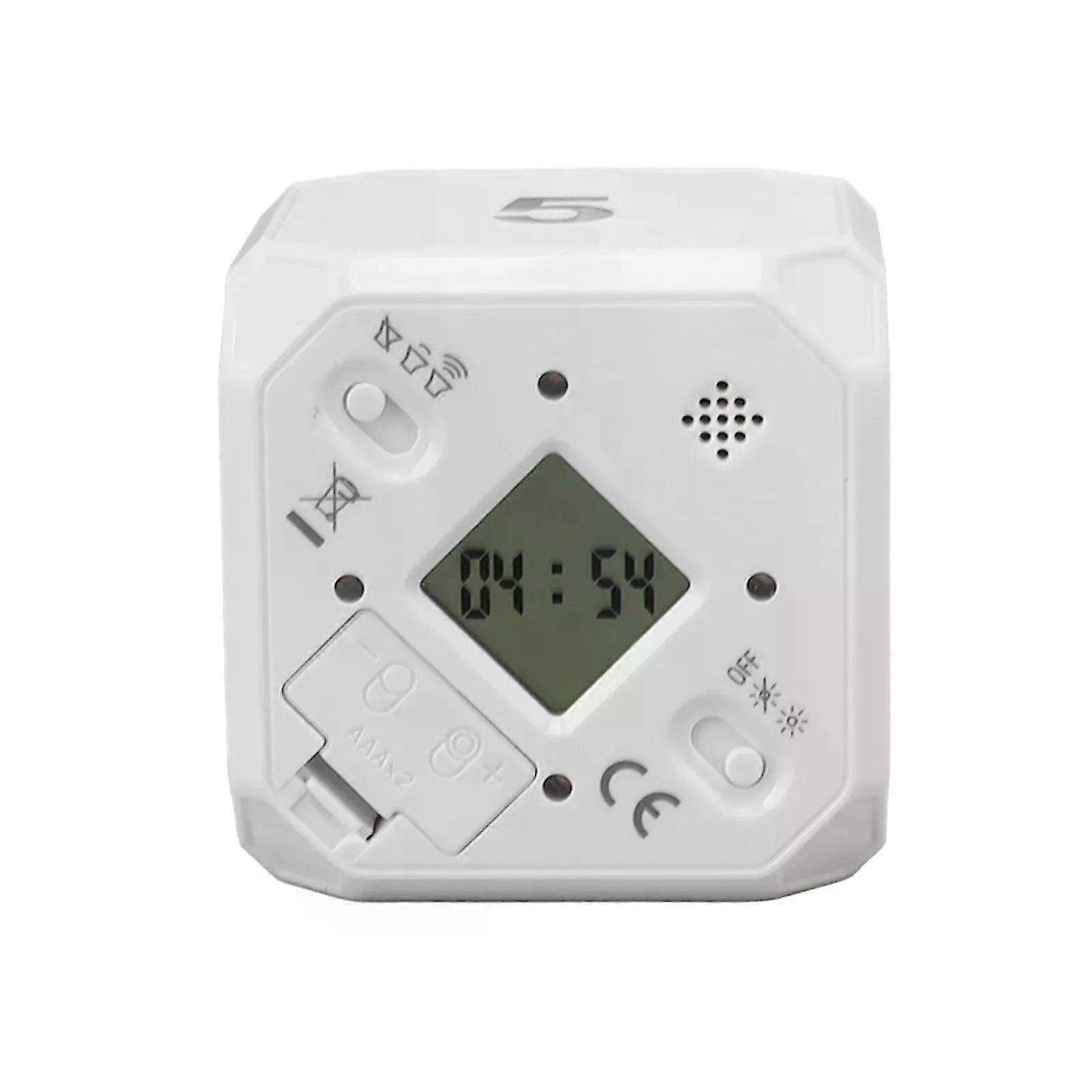 Flip Timer Lightweight 5 15 25 45 Min ABS Cube Kitchen Timer Scientific Design Modes Adjustable Multi Use for Yoga