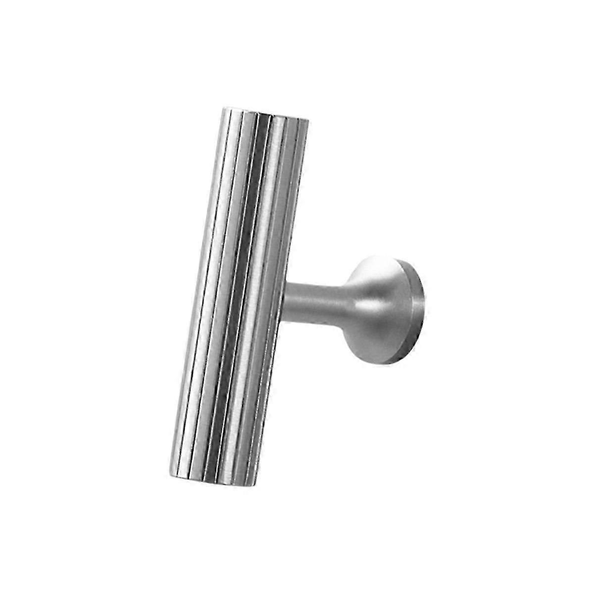 Solid Brass Art Deco Kitchen Cabinet Knobs Silver Nickel