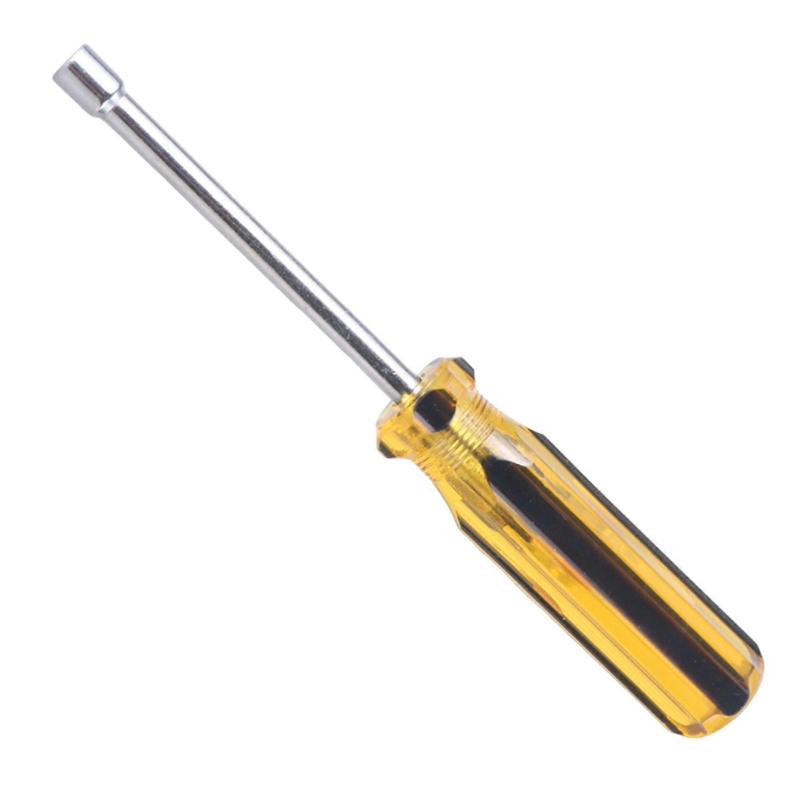 Hex Socket Screwdriver Tool Driver Repair Tool Hex Nut Key for Electrician Carpent Woodworking Access  6mm