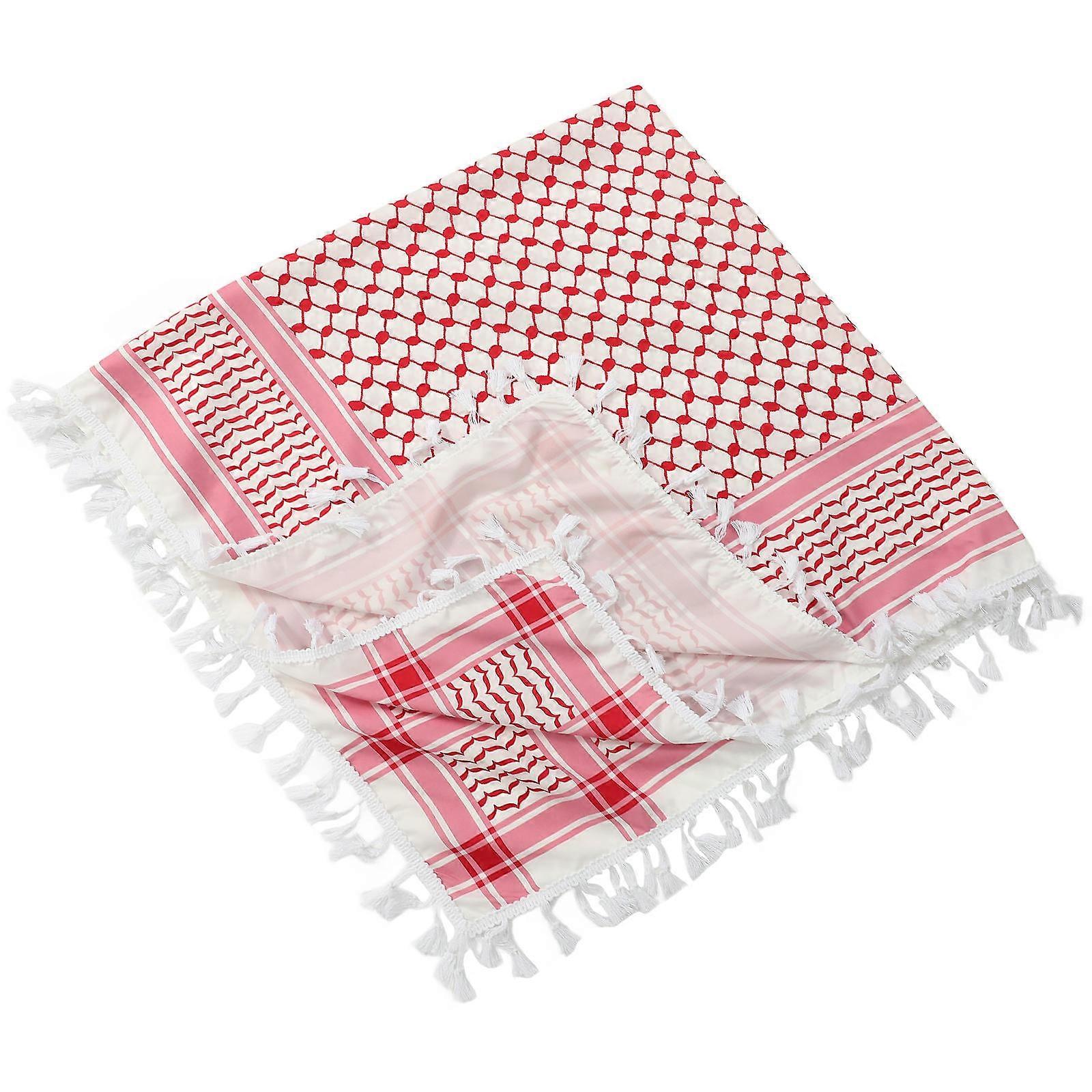 Arab Style Headscarf for Camping and Hiking Red
