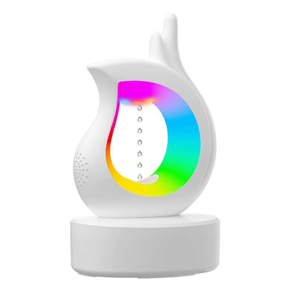 Bluetooth Speaker With Humidifier Anti Air Low Noise RGB Atmosphere Night Light Bedroom Music Player