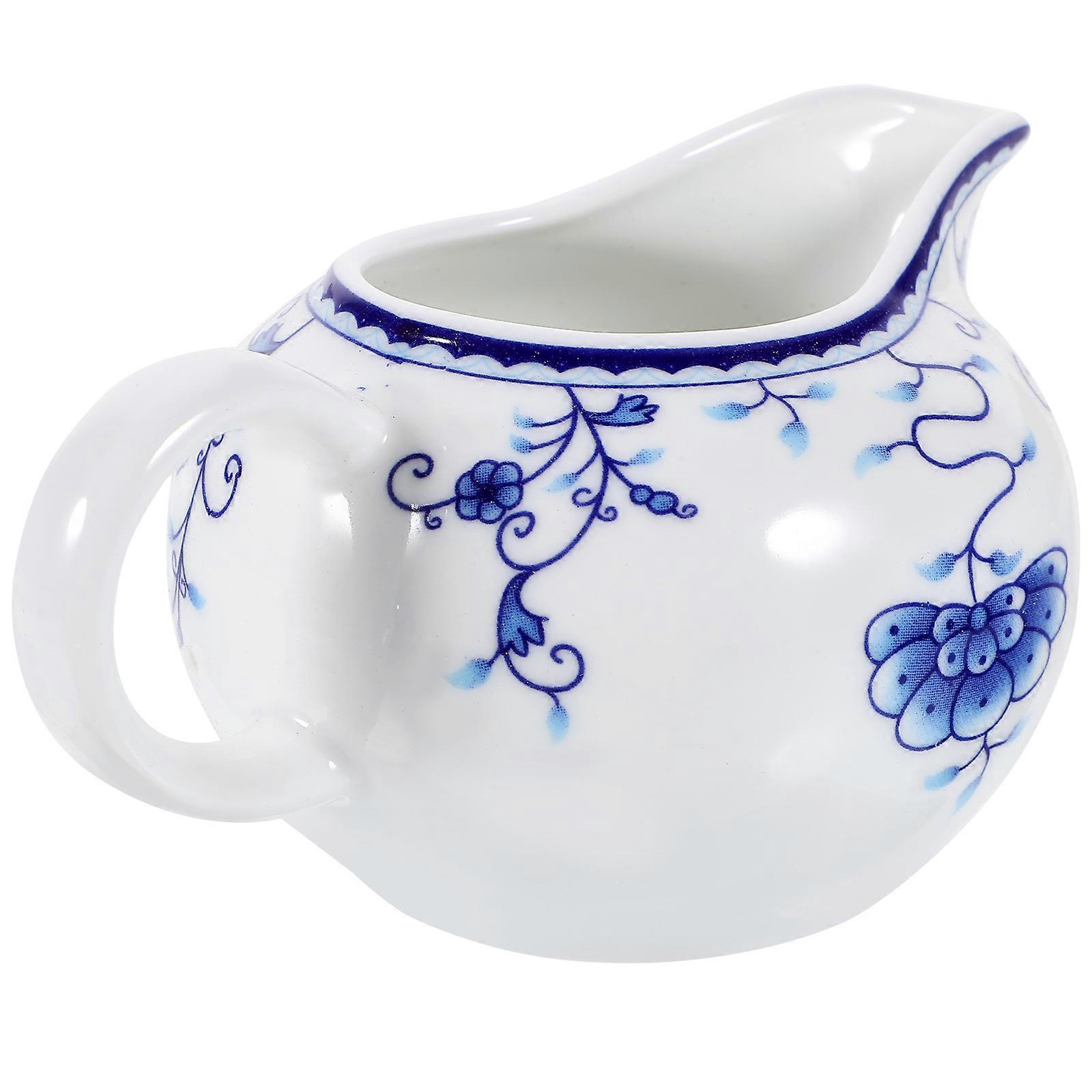 Ceramic Milk Pitcher for Kitchen Use Small Creamer Pitcher