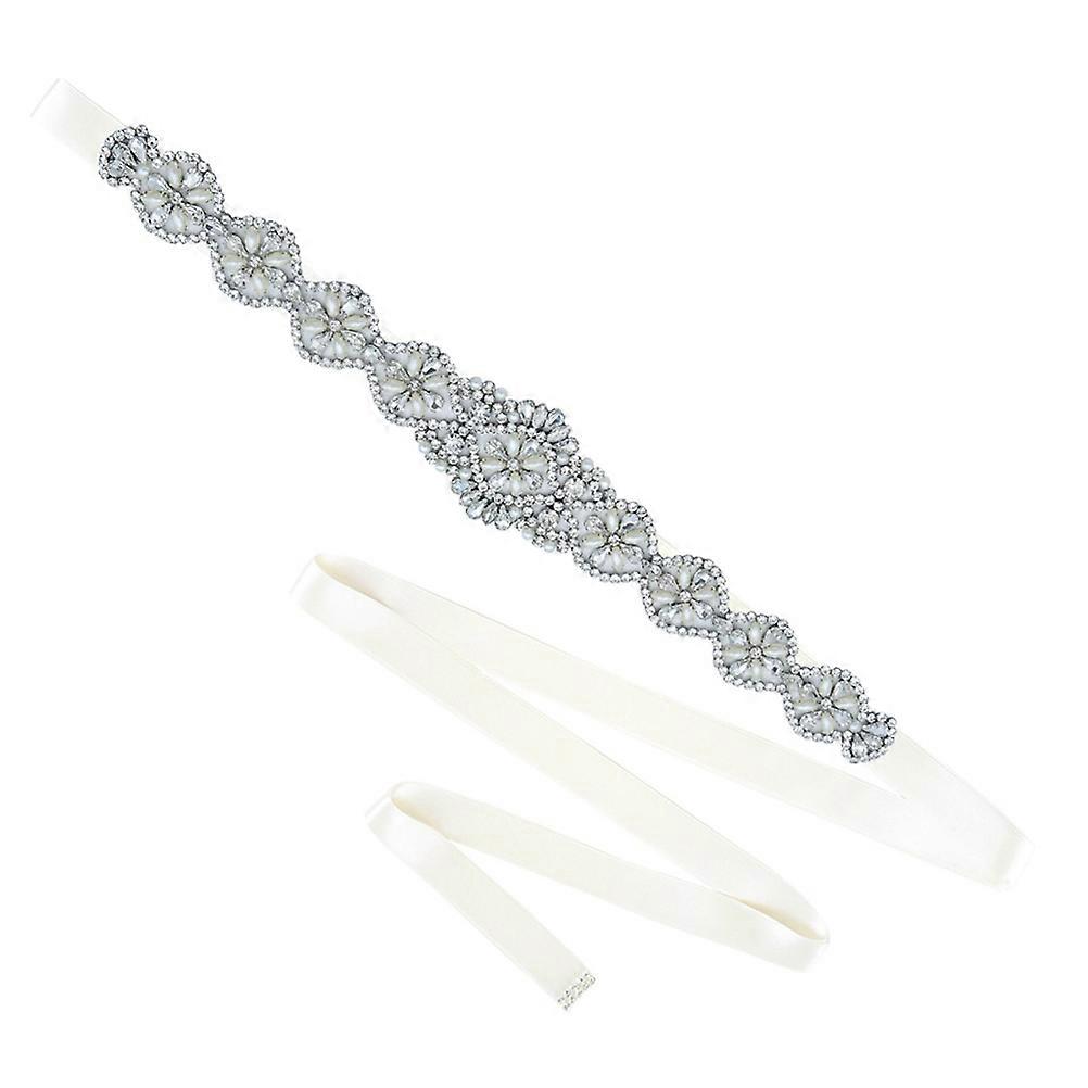 Funkelnder Diamantgürtel als Strass-Brautaccessoire