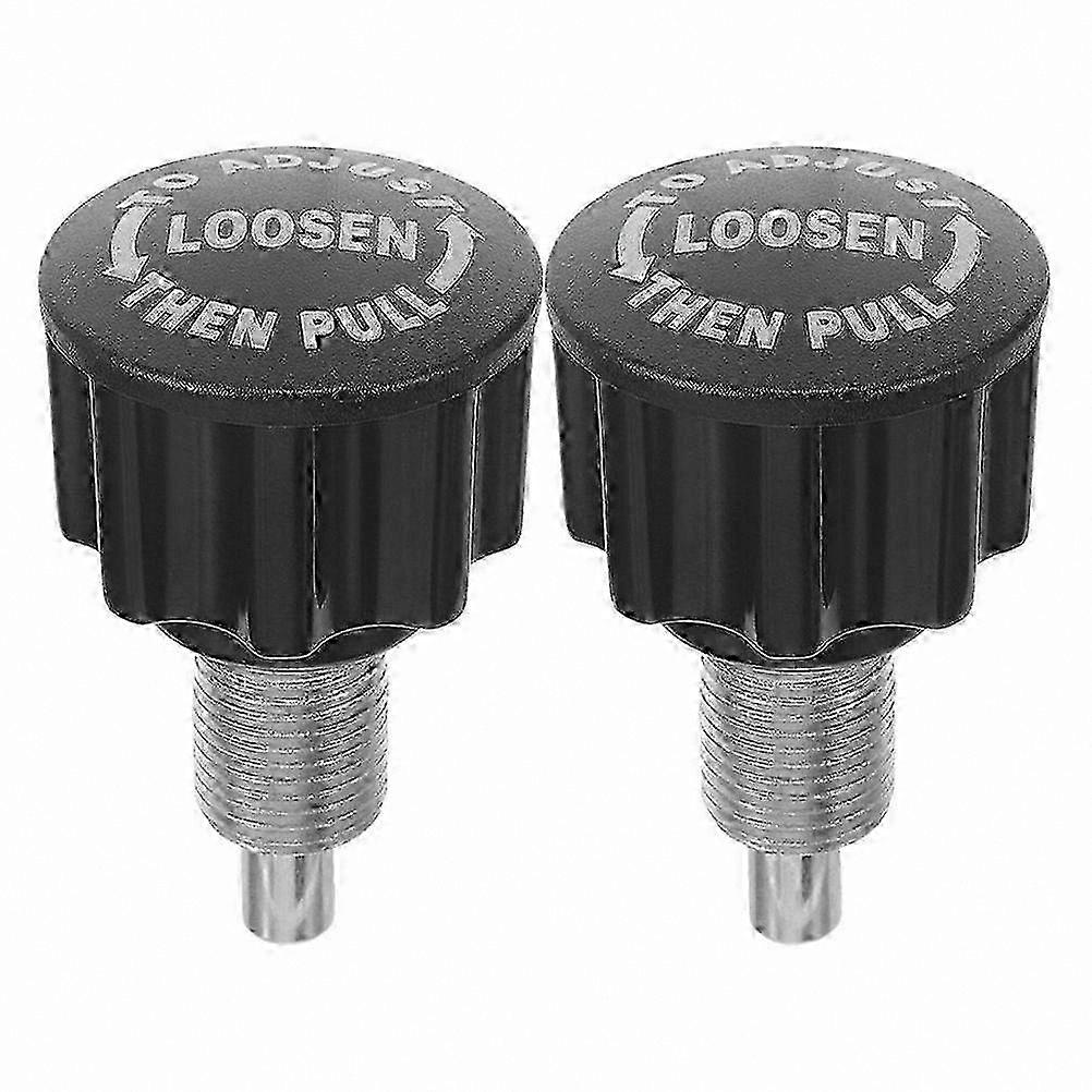 Exercise Bike Replacement Knobs, 2 Pack Fitness Equipment Ball Knobs for Weight Bench Pin Spring Mechanism