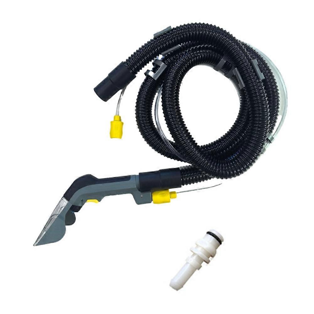 Replace Spray Suction Hose+Spray Suction Handle+Handle Connector for Karcher Puzzi 8/1 Puzzi 10/1 Ejector Machine 2.5M